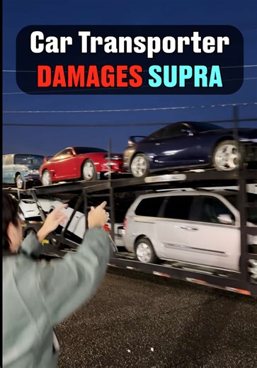 Another damaged supra delivery… This one can’t be my fault :(. 2 Supras off the trailer in this video. Doesn’t get much better then this. | #supra #mk4supra #toyotasupra #jdm #carflip
