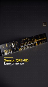 24K views · 90 reactions | CHEGOU NOVIDADE NA ROBOCORE! ⚡烙 O Sensor QRE-8D é equipado com 8 sensores infravermelhos, possui a distância ideal entre os conjuntos de LED emissor e fototransistor para a criação de robôs seguidores de linha. Disponível em: www.robocore.net/placa-robocore/sensor-de-refletancia-qre-8d-digital #RoboCore #lancamento #robotica ##robô #sensor #sensores #eletronica #sensorderefletancia #followline #seguidordelinha #robôseguidor | RoboCore | Facebook