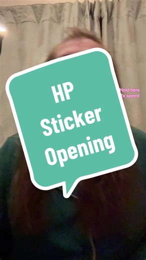 Harry Potter Sticker Pack Opening - 2023