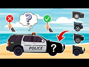 Find the front of Police Car | Police Vehicles