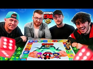 We Played the WORLD'S FIRST Brawl Stars BOARD GAME!