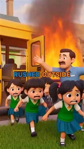 The Smartest Bus Driver Ever 🚌 Saved Every Child