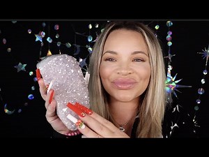 ASMR CRYSTAL COLLECTION (Tapping, Scratching, Whispering) ~TINGLY~