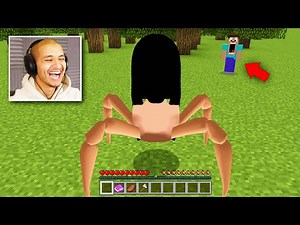 PRANKING AS SPIDER MOMO IN MINECRAFT!