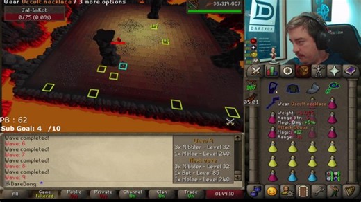 first cape inferno attempts !pb