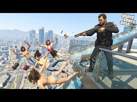 GTA 5: Waterslide Mayhem 👻💦 | Bold Swings, Awkward Chaos & Funny Moments | ThatOneFall