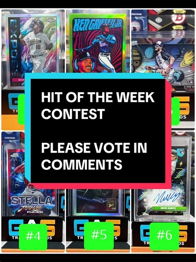 Join the Hit of the Week Sports Card Contest