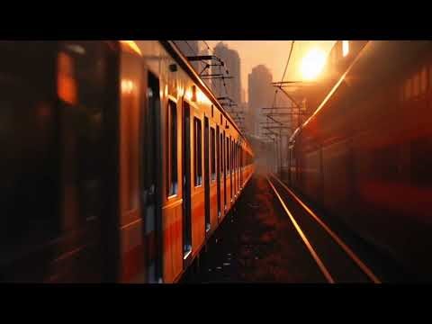 Jakarta Commuter Line Cinematic Video | Daily Train Life in Indonesia
