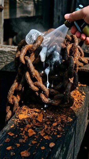 Ultimate Rust Removal: Heavy Duty Chain Restoration ⛓️