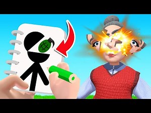 I literally BLEW UP a person with a drawing…