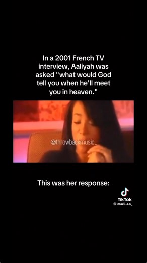 Someone wrote this under this video, I so agree : « Now it makes more sense I was always surprised why they kept asking about her legacy ? Why did they ask how she wanted to be remembered, or what God would say when He sees her? Those were not normal questions for someone so young, full of life, with her whole future ahead. It feels like they knew. Like something was already decided. And now she is gone. But I believe God is with her. And I believe she knew more than she ever let on. She was lig
