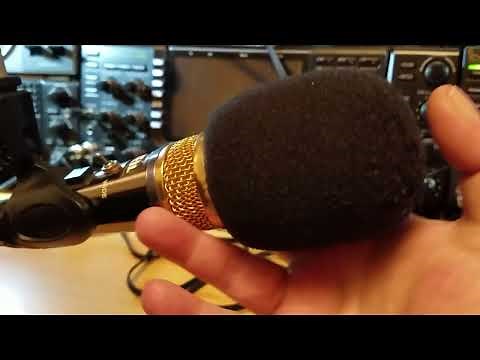 Heil microphone set-up for icom radio's