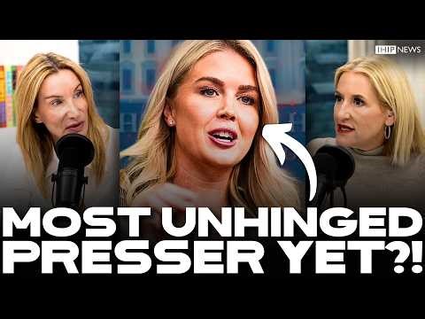 IHIP News: Karoline Leavitt Has TOTAL MELTDOWN During MOST INSANE Presser Yet!!
