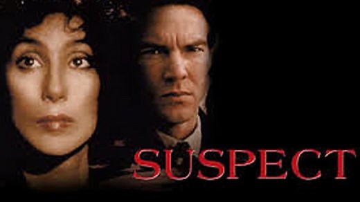ASA 🎥📽🎬 Suspect (1987) a film directed by Peter Yates with Cher, Dennis Quaid, Liam Neeson, John Mahoney