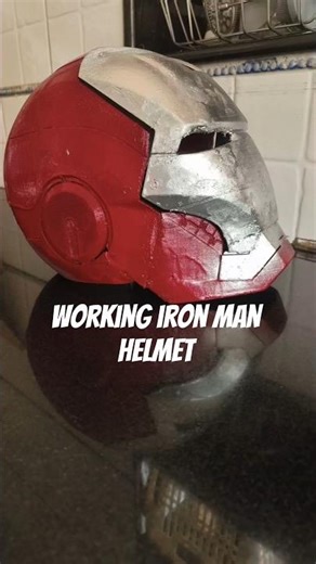 I Built a Working Iron Man Helmet