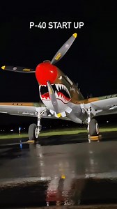 587K views · 21K reactions | Bringing history to life — waking up the Allison V-1710 of the P-40 Warhawk “The Jacky C” #plane #warbird #p40 #wwii #startup #aviationlovers | Ryan Tykosh Photography | Facebook
