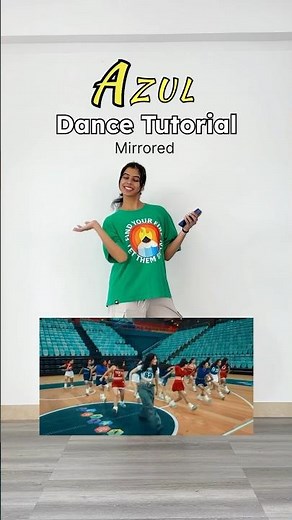 AZUL - Dance Tutorial 🔥 #shorts
