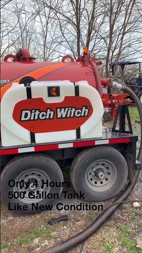 2019 Ditch Witch HX30 Hydro Vac Excavator ONLY 4 Hours! Like New