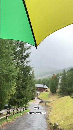 🌧️ Piove e fa fresco a Livigno - 1 agosto 2026 #livigno #livignolive #mountains #webcamlivigno