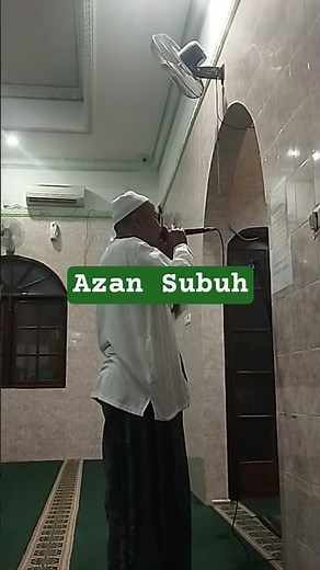 azan subuh di mushollah nurul islam pondok labu