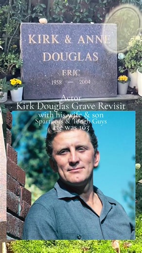 #onthisday #kirkdouglas #piercebrotherswestwoodvillagememorial #grave
