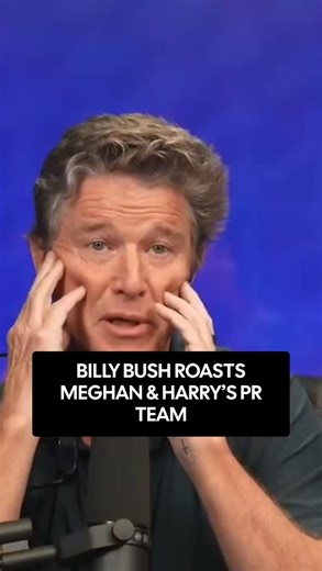 @hotmicshottakes on Instagram: "Billy Bush just DESTROYED Meghan and Harry's revolving door PR team and it's absolutely brutal 🔥 He's calling out their lazy cookie-cutter statements and joking that their latest communications chief who quit after 9 months is probably just looking forward to "sleep and no phone calls from crazy pants" 💀 The way he breaks down how generic and dismissive their goodbye statements are is chef's kiss savage. When you have a global press secretary but can't keep staf