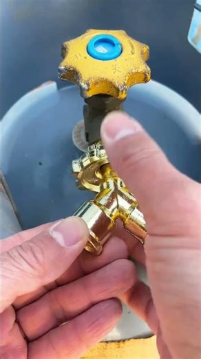 Gas Cylinder One To Two Splitter Connector Adapter #ideas #shorts #gascylinder #connector