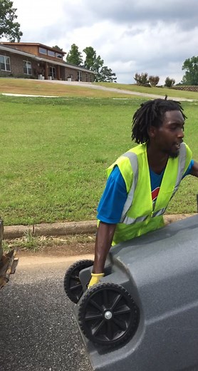 Efficient Trash Bin Emptying in Residential Areas