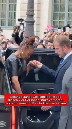 Four people who were banned from Janet Jackson's house.