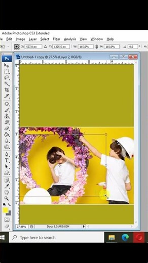 ✨ Awesome Photo Editing in Photoshop | Creative Photo Editing Tutorial || #shorts #photoediting