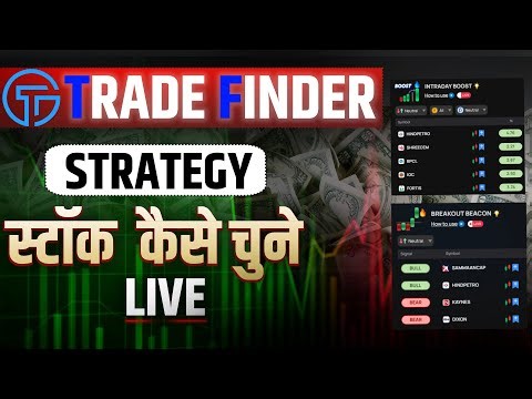 🔴 Trade Finder Live | Live Stock Options Trading | How To Finde Stocks With Scanner