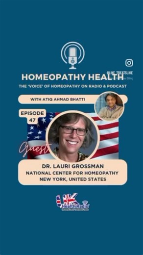 We're looking forward to this episode of the Homeopathy Health podcast!! | National Center for Homeopathy