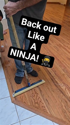 ⚠️ DON'T TRAP YOURSELF! Satisfying Hardwood Floor Back Out ⚠️