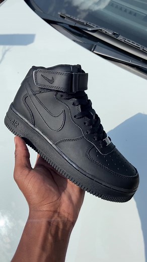 Nike Air Force 1 Mid Black Sneakers - Get Yours Now!