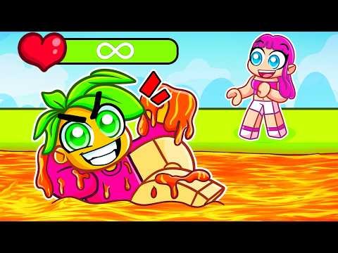I have INFINITE LIVES in ROBLOX... (1,000,000 hearts)