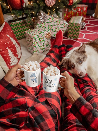 Let It Snow Mug - Etsy