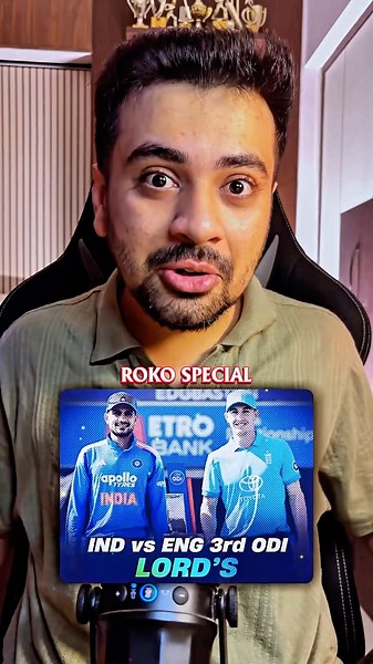 🚨ROKO SPECIAL🔥Rohit Sharma Virat Kohli 400th International Lords ODI match IND vs ENG 3rd ODI 2026