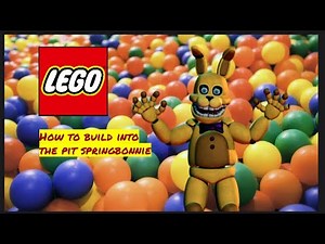 Lego how to build: into the pit springbonnie#fnaf #lego #moc #howtobuild #intothepit #springbonnie