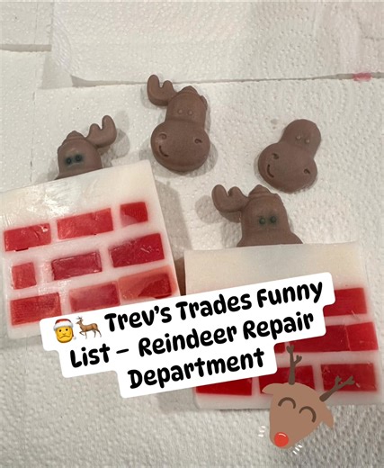 2.7K views · 91 reactions | 歷 Trev’s Trades Funny List — Reindeer...