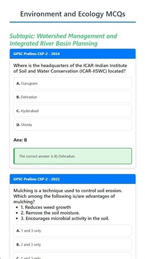 Watershed Management and Integrated River Basin Planning