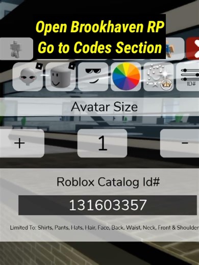 Brookhaven RP New Code 😱 | 100% Working Code | Roblox Shorts
