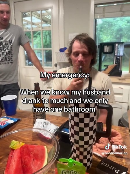 Hilarious Bathroom Emergency After Drinking Too Much