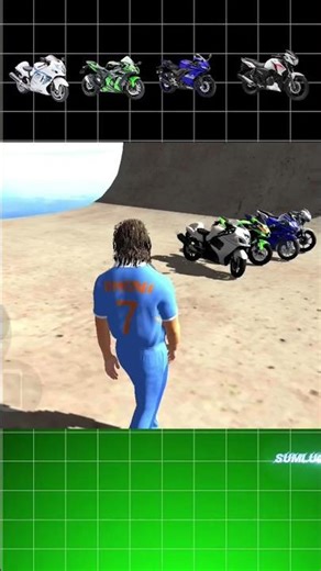 Hayabusa vs Ninja ZX10R vs R15 vs Apache 🔥 Jump Ramp Challenge | Indian Bike Driving 3D | SumluGamer