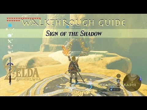 Breath of the Wild | Sign of the Shadow | Sasa Kai Shrine Guide