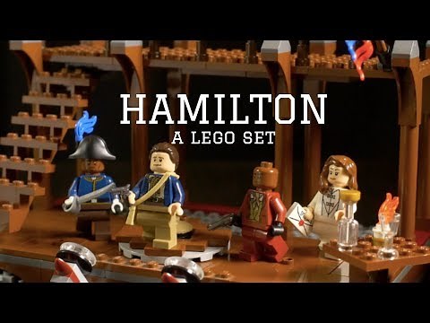 Alexander Hamilton Lego Model