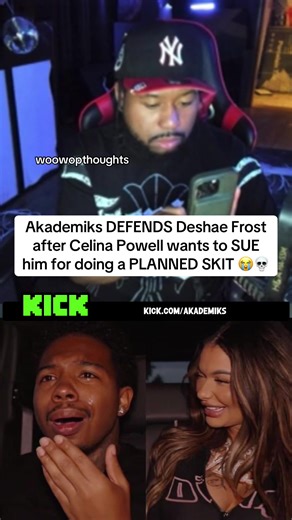 Akademiks Supports Deshae Frost Amid Legal Threat from Celina Powell