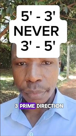 Why DNA Grows Only 5′ → 3′ (Never 3′ → 5′!)