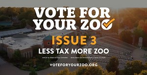 For over 120 years, your ongoing support has allowed the Toledo Zoo to inspire and educate our community to care for animals and conserve the natural world! In turn, we've been good stewards for our community by asking for less tax... Even as we remain the best Zoo in the nation. On November 2, please vote YES on Issue 3. Less Tax. More Zoo. Visit our website for more information, volunteer opportunities, and questions: https://www.toledozoo.org/voteforyourzoo | The Toledo Zoo