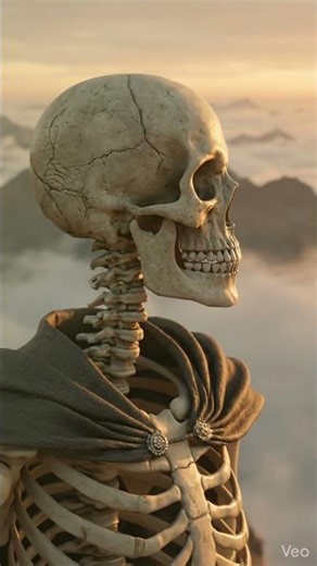 Skeleton’s First Step Into the Unknown 💀🔥 | Cinematic 3D Short | Motivational Skeleton