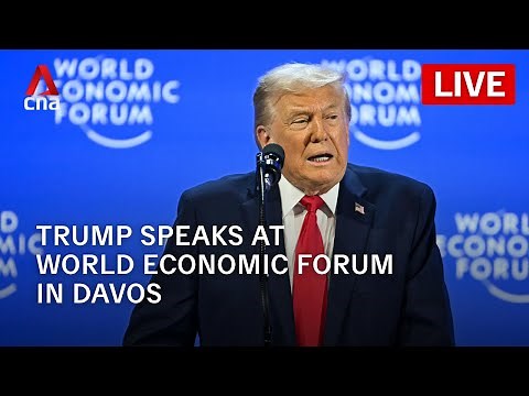 [LIVE] President Trump speaks at the World Economic Forum in Davos